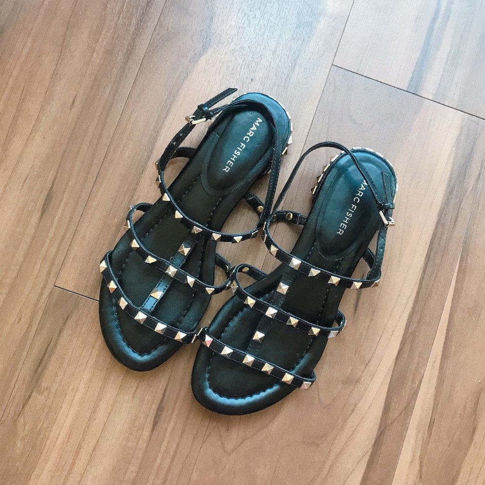 Marc Fisher Parli Sandal Black